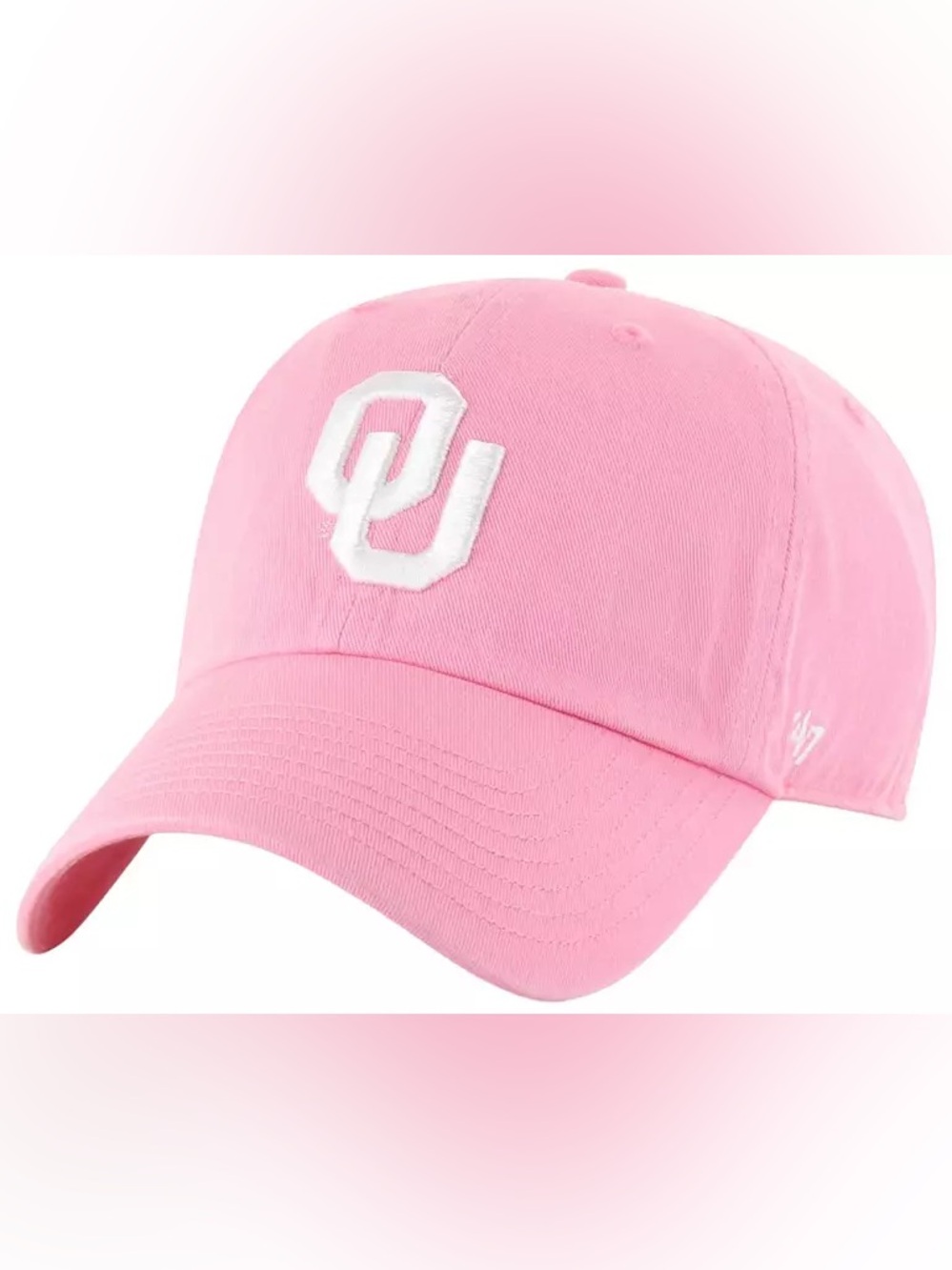 Oklahoma
Sooners Pink Baseball Hat